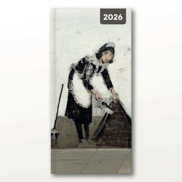 2026 Planner Banksy Pocket Week to View, Red Robin RR266018