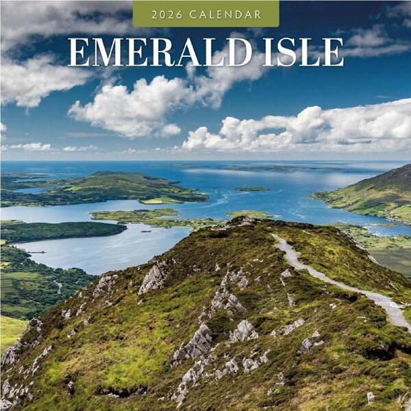 2026 Calendar Emerald Isle 16-Month Square Wall, Red Robin RR261258