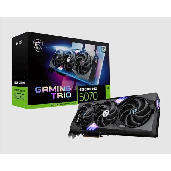 MSI nVidia GeForce RTX 5070 12G GAMING TRIO OC