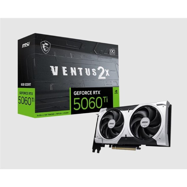 MSI nVidia GeForce RTX 5060 Ti 8G VENTUS 2X OC PLUS