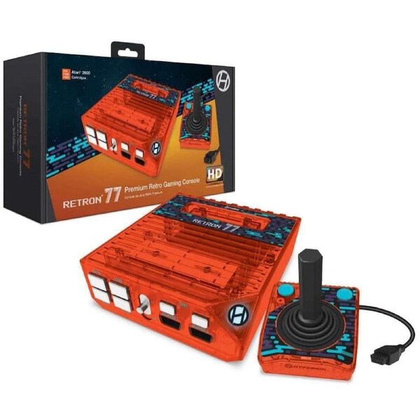 RetroN 77 HD 2600 Gaming Console (Retro Amber)