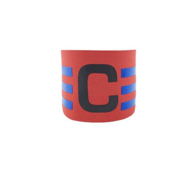 Nevenka Soccer Captains Elastic Armbands Adjustable Size for Adult Youth-Red