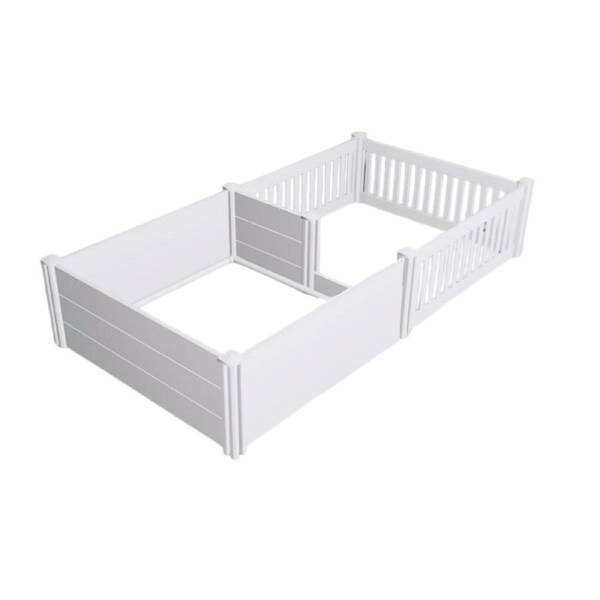 Rooster Farms PVC Dog Whelping Box + Play Pen 1.9m x .95m x 0.48m - Birthing Kit
