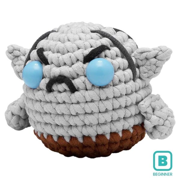 The Lord of The Rings - The WOOBLES Gollum Crochet Kit