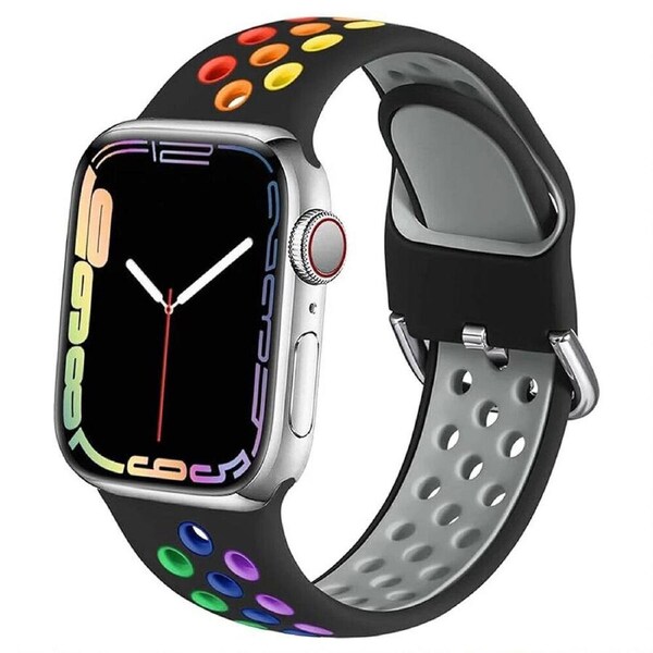 For Apple Watch Band IWatch Series 11 46mm SE 3 44mm Ultra 49mm Silicone Sport band
