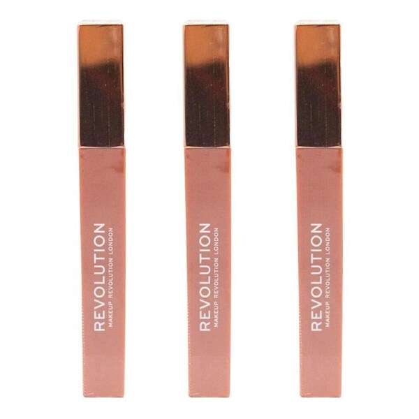 3PK Revolution IRL Whipped Matte Lip Creme 1.8ml Burnt Cinnamon Beauty Makeup