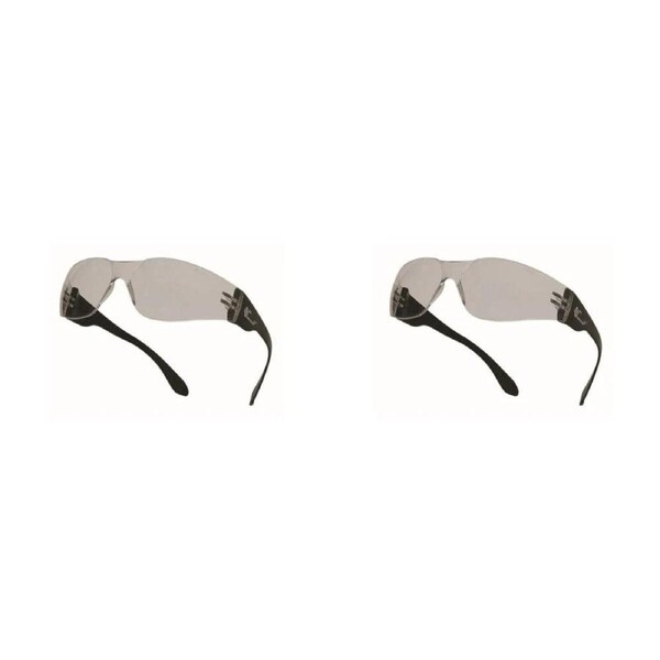 AgBoss Safety Glasses - Scratch Resistant Clear Work Goggles - Hammer Style 2Pk