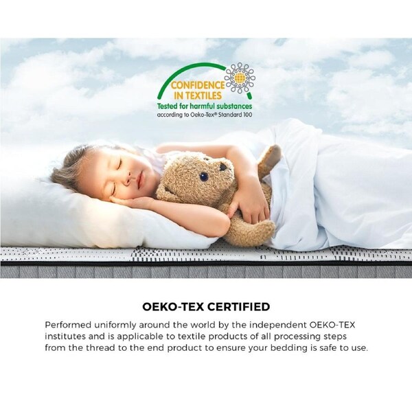 Bedra King Mattress 30cm Cool Gel Foam Medium Firm