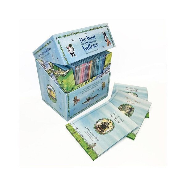 Wind in The Willows Classic Story Collection 20 Hardback Book Set w/ Case 8y+