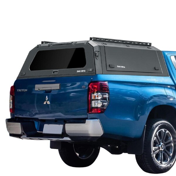 San Hima UTE Tub Canopy For Mitsubishi Triton MQ MR 05/2015-2023 Dual Cab