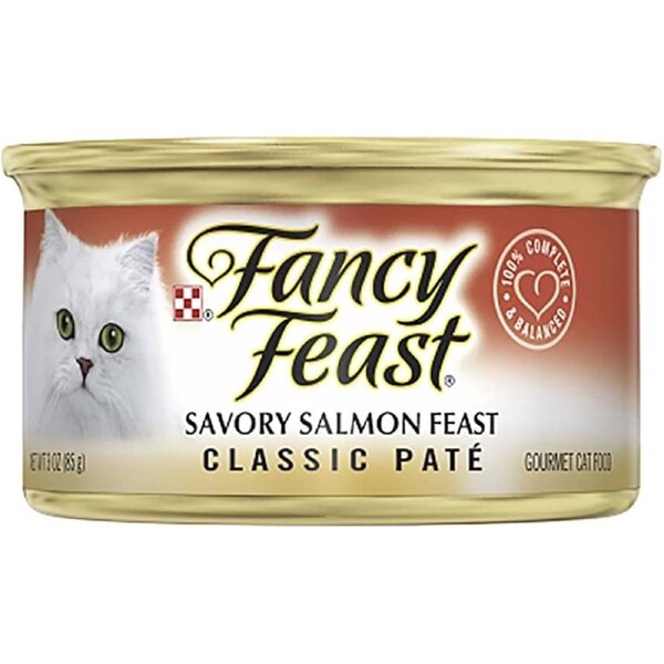 Fancy Feast Savory Center Salmon Pate 24X85g