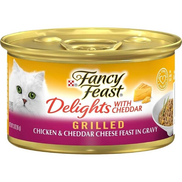 Fancy Feast Cheddar Delights Grilled 24X85g