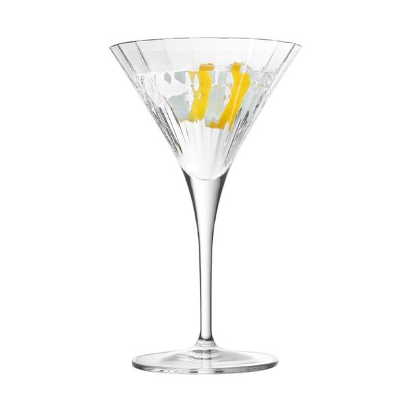 Luigi Bormioli Bach Set of 4 Martini Glasses 260ml