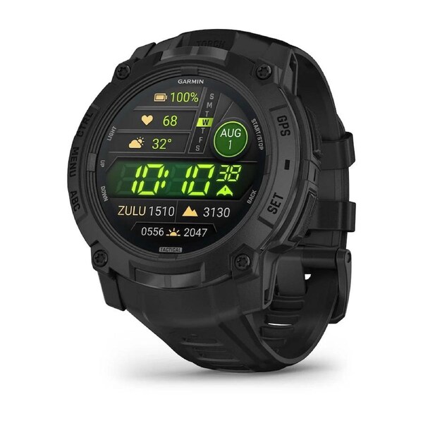 Garmin Instinct 3 - 50 mm AMOLED Tactical Edition - Black
