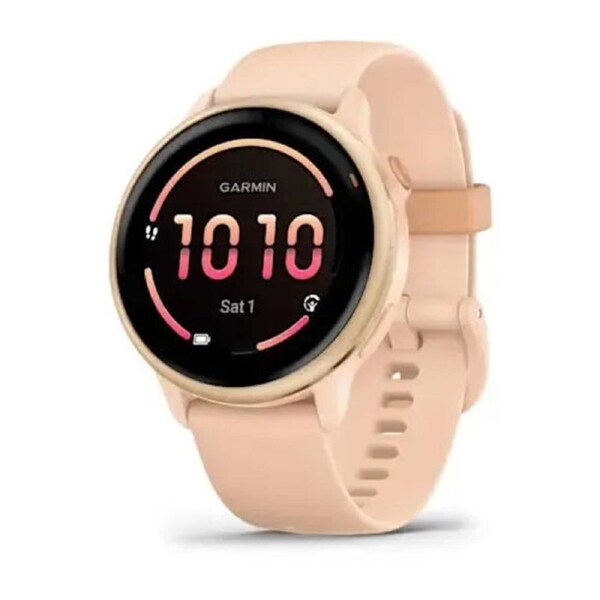 Garmin Vivoactive 6 - Metallic Pink Dawn with Pink Dawn Band