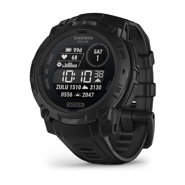 Garmin Instinct 3 - 45 mm Solar Tactical Edition - Black