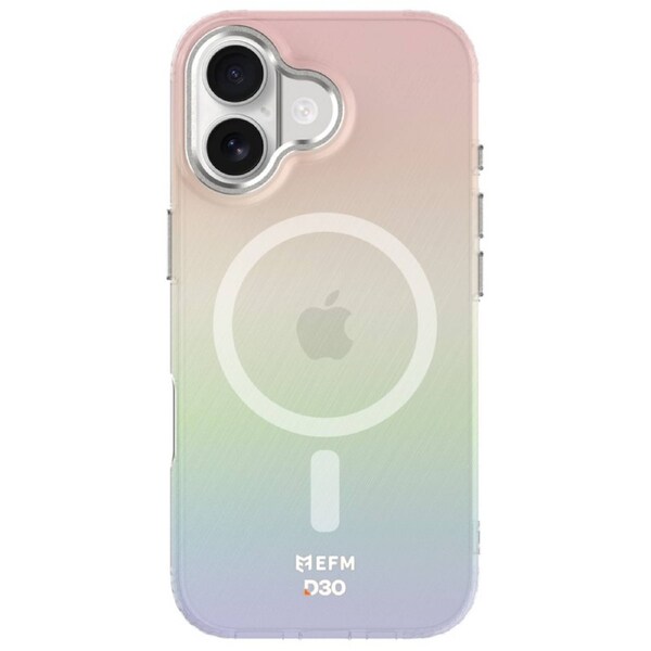 EFM Volta Case with D3O Bio for iPhone 17 - Iridescent [EFCVTAE615IRD]