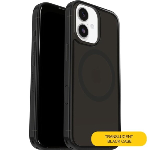 OtterBox Symmetry MagSafe iPhone 17 Black Case with Camera Control [77-98801]