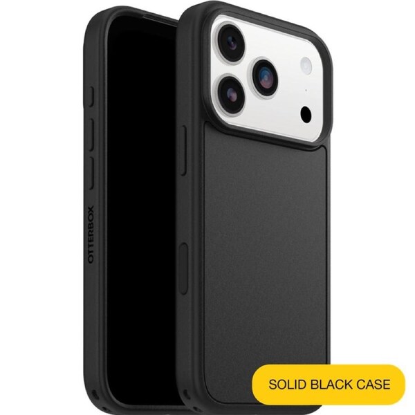 OtterBox AU Symmetry MagSafe iPhone 17 Pro Black Case with Camera Control [77-99427]