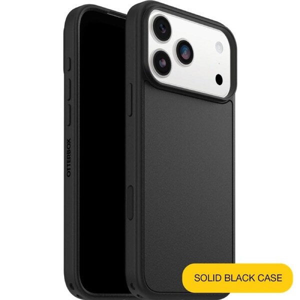 OtterBox AU Symmetry MagSafe iPhone 17 Pro Max Black Case with Camera Control [77-99434]