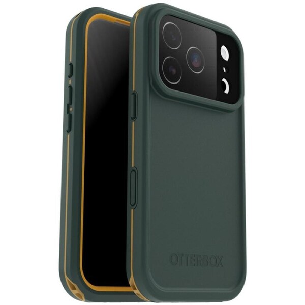 [77-99770] OtterBox Fre MagSafe iPhone 17 Pro Submerge Green Case with Camera Control