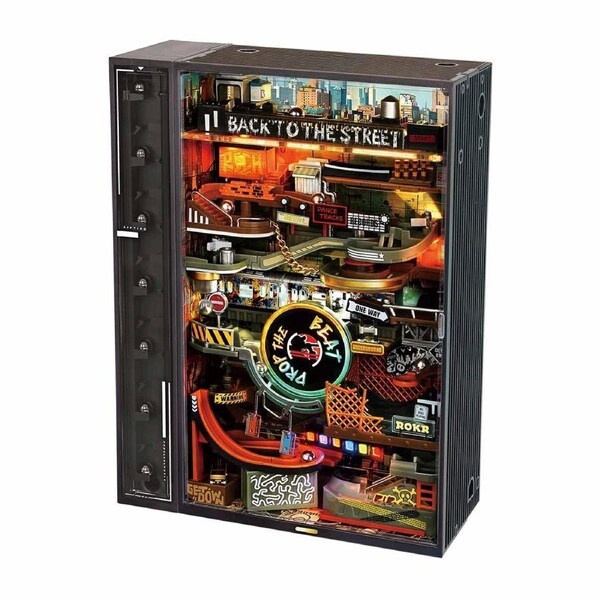 ROKR Hip-Hop Street Marble Run Mechanical 3D Puzzle MR03S