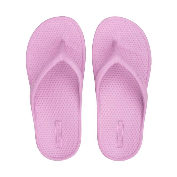 Archline Orthotic Foam Thongs Arch Support Flip Flops Orthopedic Rebound - Lilac EUR 43