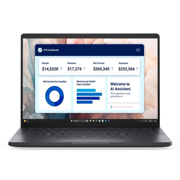 DELL Pro 13 Premium PA13250 Copilot+ PC Intel Core Ultra 5 236V Laptop 33.8 cm (13.3") Full HD+ 16 GB LPDDR5x-SDRAM 512 GB SSD Wi-Fi 7 (802.11be) Windows 11 Pro Grey