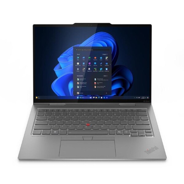 Lenovo ThinkPad X1 2-in-1 Gen 10 Aura Edition Copilot+ PC Intel Core Ultra 7 258V Laptop 35.6 cm (14") Touchscreen WUXGA 32 GB LPDDR5x-SDRAM 512 GB SSD Wi-Fi 7 (802.11be) Windows 11 Pro English Grey