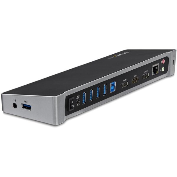 StarTech.com Triple-Monitor USB 3.0 Docking Station - 1x HDMI - 2x DisplayPort