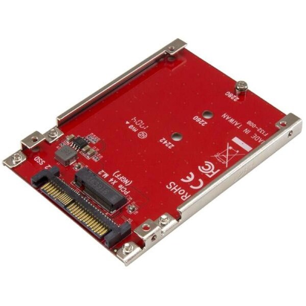 StarTech.com M.2 Drive to U.2 (SFF-8639) Host Adapter for M.2 PCIe NVMe SSDs