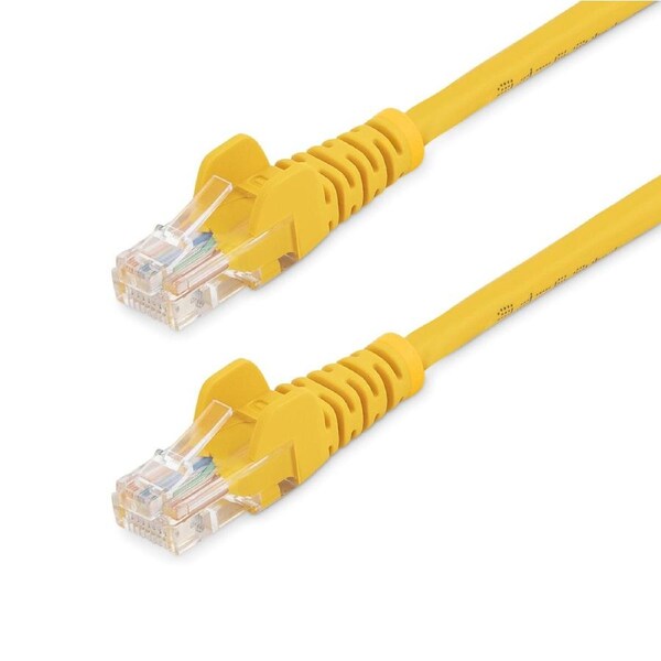 StarTech.com Cat5e Patch Cable with Snagless RJ45 Connectors - 2m, Yellow