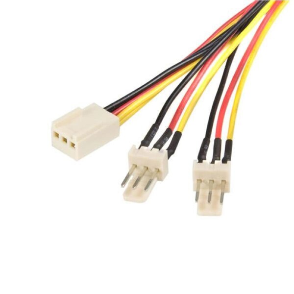 StarTech.com 12in TX3 Fan Power Splitter Cable