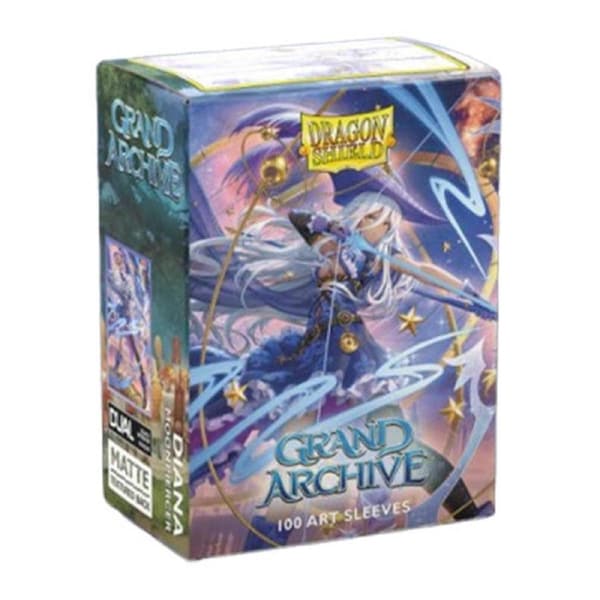 Dragon Shield 100ct Matte Dual Art Grand Archive Diana Moonpiercer Sleeves