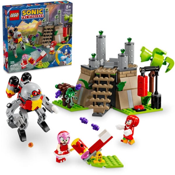 LEGO 76998 - Sonic the Hedgehog Knuckles and the Master Emerald Shrine ...