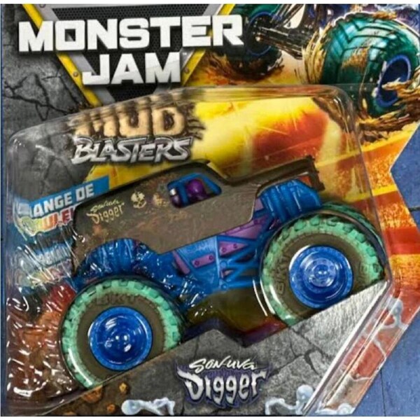 Monster Jam - 1:64 Mud Blasters Son-uva Digger
