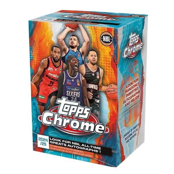 NBL - TC - 2024-25 Topps Chrome NBL Basketball Value Pack
