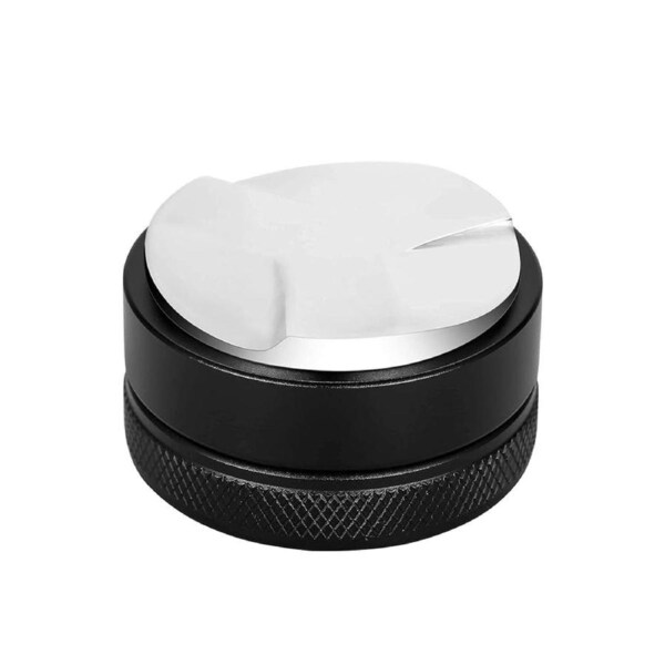 Stainless Steel Coffee Tamper Flat Bottom Espresso Machine Press Powder Tool