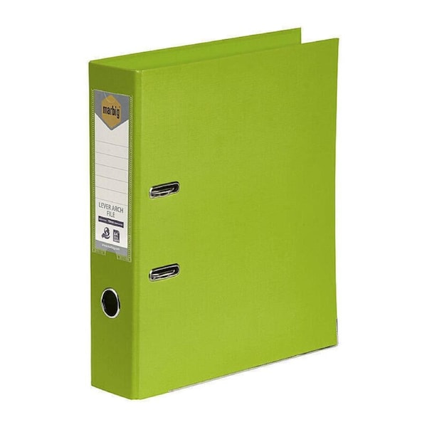 Marbig Lever Arch File A4 Pe Lime