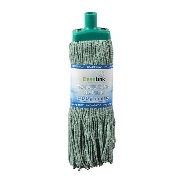 Cleanlink Mop Head 400Gm Green