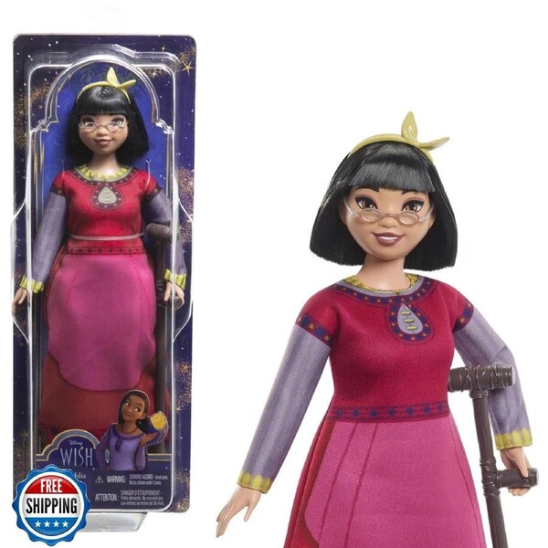 Disney Wish Dahlia of Rosas Posable Fashion Doll with Outfit & Accessories