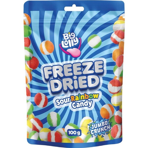 Freeze Dried Sour Rainbow 100g x 10