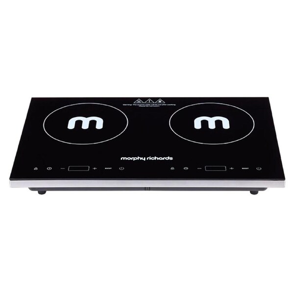 Morphy Richards 2200W Portable Dual Induction Cooktop