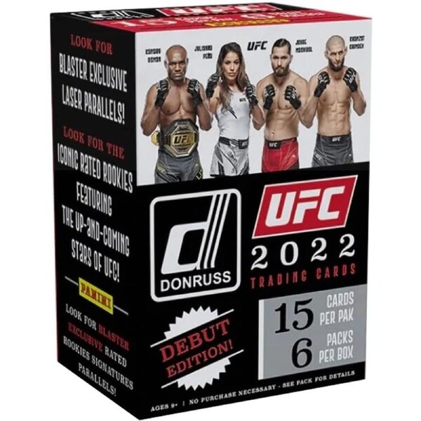 2022 Panini Donruss UFC Blaster Box Debut Edition