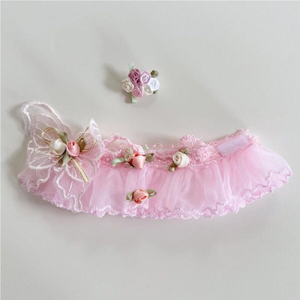 Nevenka 17cm Doll Clothes Set Adorable Outfit Dolls Accessories-PinkGauzeSkirt