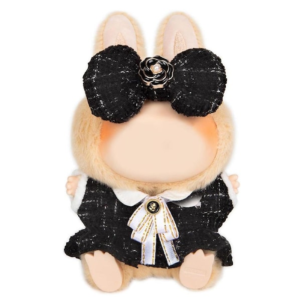 Nevenka 17cm Doll Clothes Luxury Chic Style Set with Accessories-Black