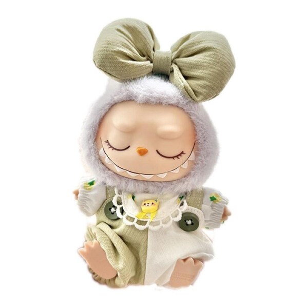 Nevenka 17cm Doll Clothes Set High Fashion Cute Doll Accessories-GreenWhite