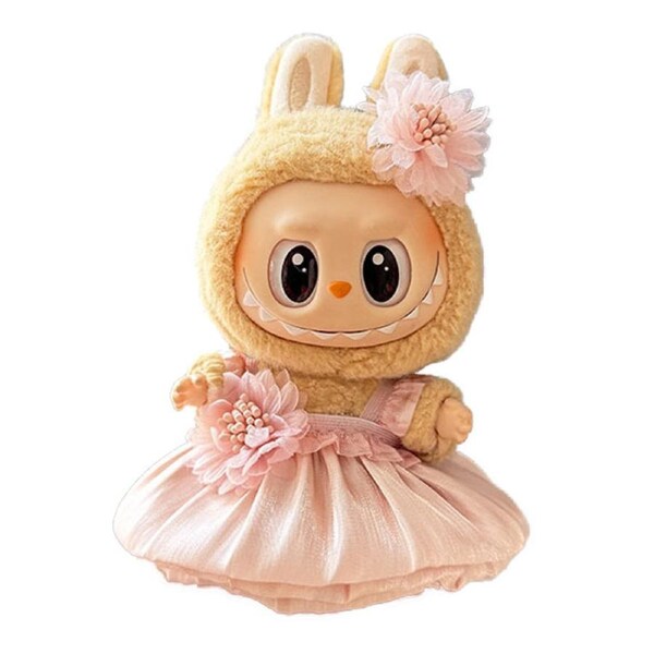 Nevenka 17cm Doll Clothes Set High Fashion Cute Doll Accessories-Pink