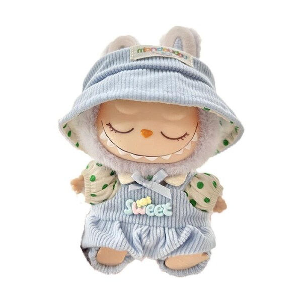 Nevenka 17cm Doll Clothes Set High Fashion Cute Doll Accessories-Blue