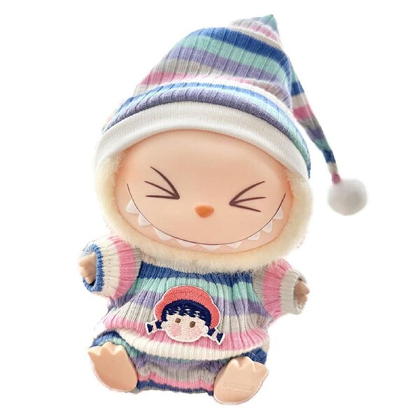 Nevenka 17cm Doll Clothes Set High Fashion Cute Doll Accessories-BlueRainbow